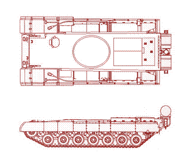 OEM Battle Tank Hull Chassis